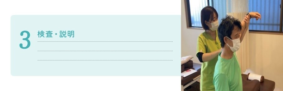 ３．検査・説明